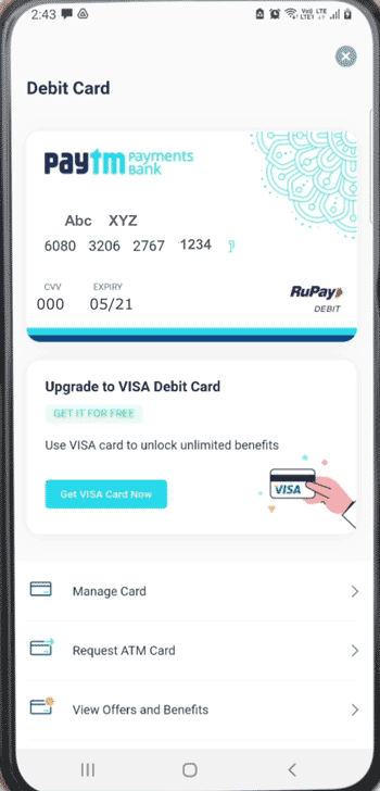 debit card expiry date cvv
