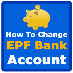 EPF bank Account number change