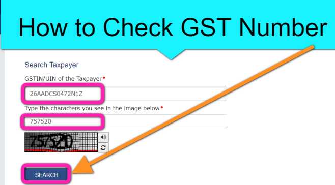  How To Check GST Number PlanMoneyTax Hindi