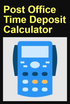 Post Office Time Deposit Calculator 2023