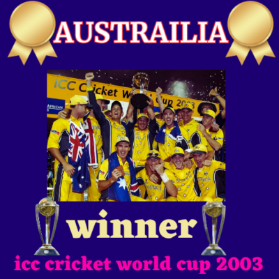 2003 world cup